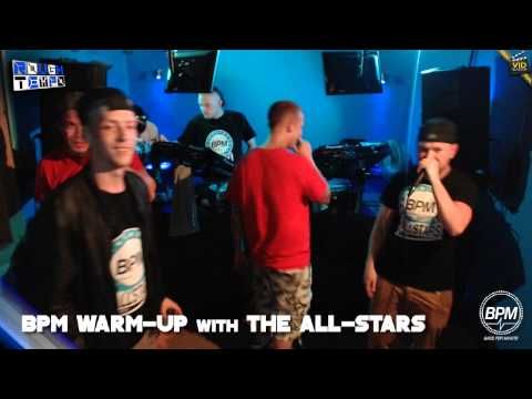 BPM WARMUP SHOW with THE BPM ALL-STARS - Rough Tempo LIVE! - July 2013