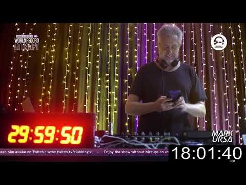 The longest DJ Live Stream official Guinness world record attempt with Mark Ursa.