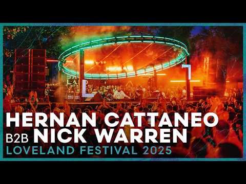 Hernan Cattaneo B2B Nick Warren | Loveland Festival, 2025