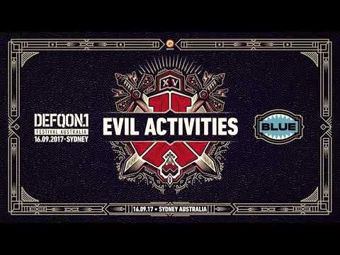 The Colours of Defqon.1 Australia | BLUE Hardcore mix by Evil Activities
