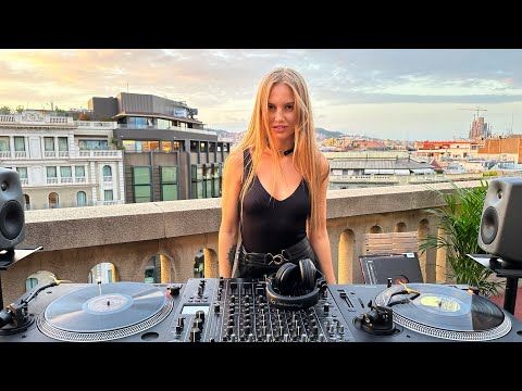 Xenia UA - Live Vinyl set at Barcelona Rooftop / Techno Mix