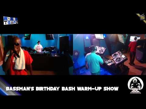 BASSMANS BIRTHDAY BASH (Warm-Up Show) - Rough Tempo LIVE! - August 2013