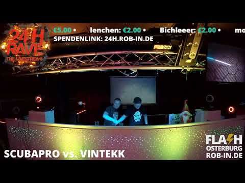 SCUBAPRO vs  VINTEKK @ FLASH CLUB OSTERBURG - 24H RAVE LIVESTREAM