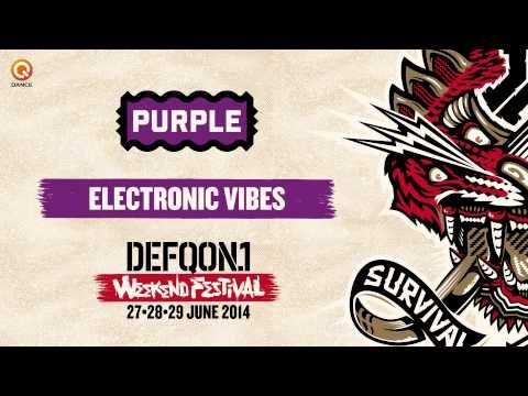 The colors of Defqon.1 mixes | Purple by Electronic Vibes