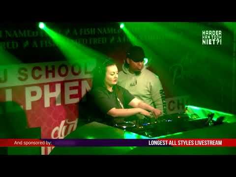 SERRA & Arya at the HARDER KAN TOCH NIET HOSTING at the Longest All Styles DJ LIVESTREAM