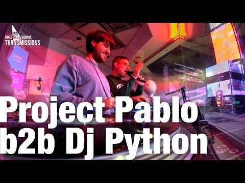 Project Pablo b2b Dj Python @Times Square Transmissions (Dec 7, 2018)