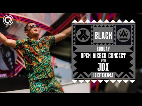 Open Airbed Concert with JDX I Defqon.1 Weekend Festival 2023 I Sunday I BLACK