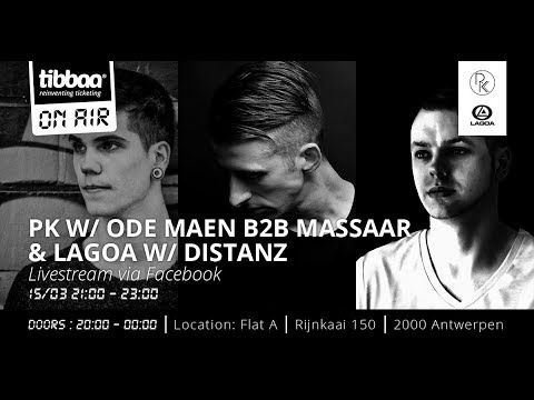 Tibbaa On air presents PK Bookings and Lagoa with Distanz - Techno