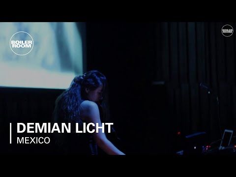 Demian Licht Boiler Room Mexico City Live A/V Show