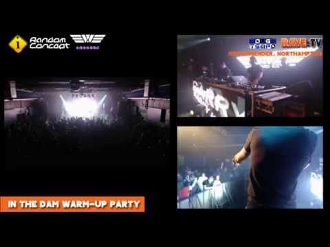 RAVE:TV @ RANDOM CONCEPT - IN THE DAM WARM UP (Part 1) - Northampton UK - November 2013