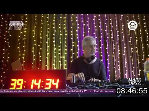 The longest DJ Live Stream official Guinness world record attempt with Mark Ursa.