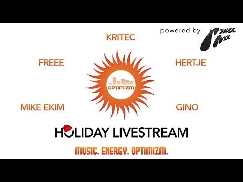 Optimizm Holiday Stream with FREEEE (Deep House, House, Techno)