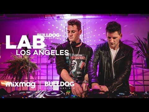 Destructo B2B Kaz James house set in The Lab LA | Bulldog Gin