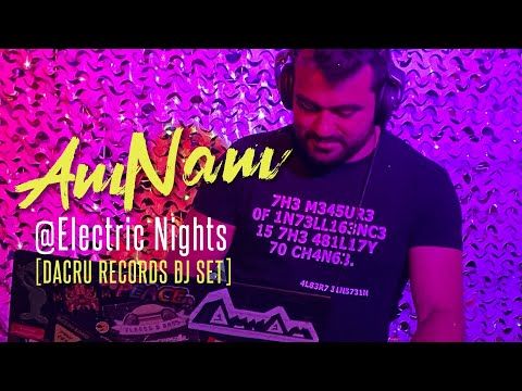 AmNam [Dacru Records DJ set] played for Electric Nights recorded in our home music studio 🏠🎶