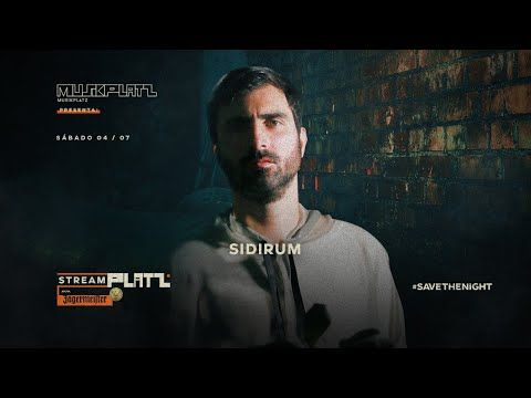 #StreamPlatz presenta a SidiRum desde Buenos Aires x WeMust