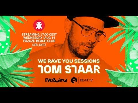 We Rave You & Pazuzu Present presents: BEACH CLUB PARTY w/ Tom Staar LIVE | BE-AT.TV