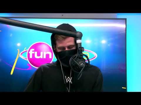 Alan Walker en live sur Fun Radio