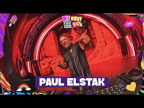 Paul Elstak @ We Love The 90's Festival, 2025