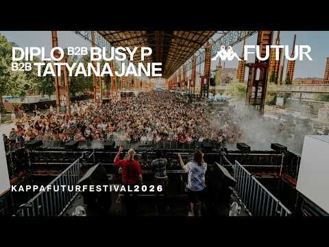 Diplo B2B Busy P B2B Tatyana Jane @ Kappa Futur Festival, 2026