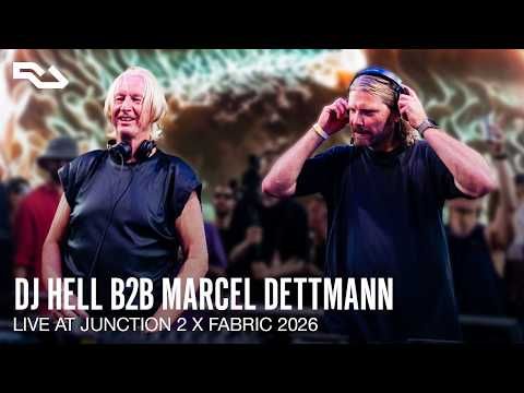 DJ Hell b2b Marcel Dettmann @ Junction 2 x Fabric, 2026