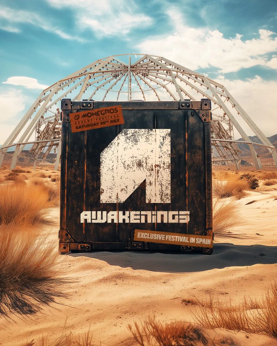 Awakenings & Monegros Festival воссоединяются в 2025 году: Анонсировано масштабное техно-событие